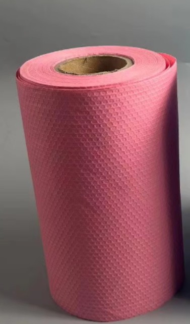 쉘 패턴 롤러 닦아 종이